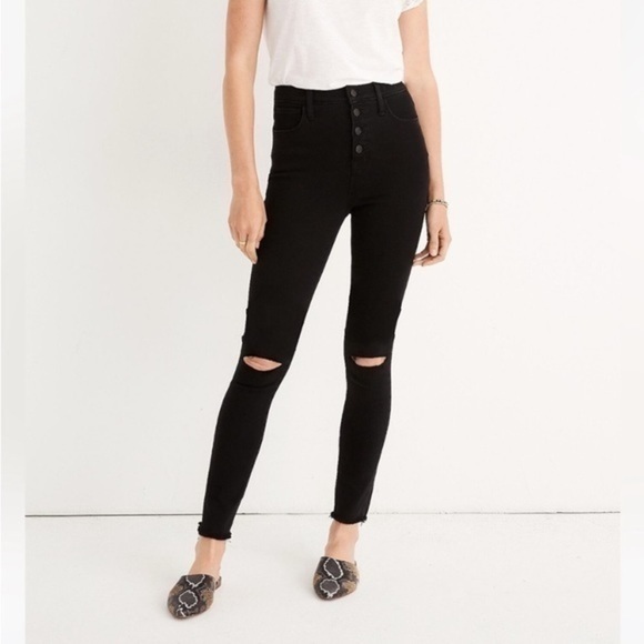 Madewell 10” High Rise Jeggings in size 27, preloved - Picture 1 of 13